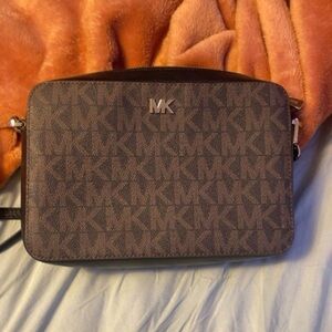Michael Kors Dark Brown Messenger Bag